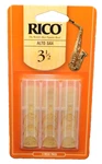 Rico Alto Sax Reeds #3.5 3-REED Pack Item# RJA0335 New. Price: $9.00.