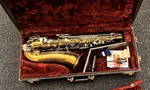 Vintage 1937 Martin Handcraft Committee Low Pitch Alto Sax (w/ Premium Overhaul). Price: $1200.00.