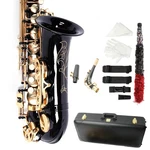 Ktaxon Professional Alto Black Saxophone With Strap Shell Button New. Price: $198.99.