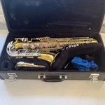 Yamaha YAS-23 Alto Saxophone Gold Lacquer Made In Japan With Hard Case YAS23 Used. Price: $399.00.