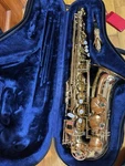 Mauriat PMXA-67RGL Alto Saxophone Gold Lacquer With Case Used. Price: $2000.00.