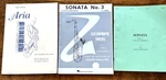 Alto Saxophone Music Books Aria, Sonata No. 3, Opus 19 Very. Price: $29.00.