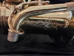 Cannonball Hand Engraved Alto Saxophone Brass Gold Lacquer Finish W/ Case Used. Price: $1250.00.