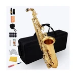Aisiweier Gold Alto Saxophone Brass Engraved E-flat Natural White S.... Price: $247.44.