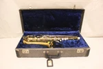 Vintage Buescher Aristocrat Alto Saxophone Hard Case With Mouthpiece C4 Used. Price: $224.99.