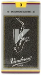 Vandoren SR613 V12 Alto Saxophone Reeds 3.0 (10-PACK) New. Price: $47.00.