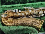 Mint 1938 Martin Handcraft Committee Alto Saxophone. Searchlight/skyline Model Used. Price: $2000.00.