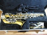 Selmer Bundy Ii Alto Saxophone With Case And Mouthpiece. Made In Usa Used. Price: $249.00.