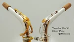 Yamaha Custom Alto AV1S Saxophone Neck, Silver Plate/gold Lacquer Option New. Price: $349.00.