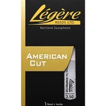 Legere Reeds Baritone Saxophone American Cut 2.5 New. Price: $44.09.