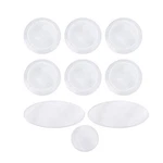 9PCS/SET Saxophone Key Buttons, Inlays White Abalone Shell Finger New. Price: $12.70.