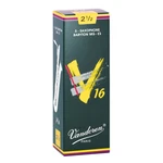 Vandoren SR7425 Baritone Sax V16 Strength 2.5, Box Of Reeds New. Price: $51.25.