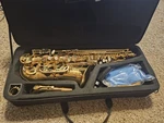 Eastar Eas-ii Alto Saxophone Gold Very Good Condition With Case And Accessories Open. Price: $250.00.