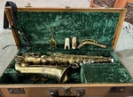 Elkhart 20A Saxophone Buescher 1950 Vintage With Case, Mouthpiece & Neck Used. Price: $275.00.