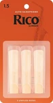 Rico Alto Saxophone Reeds 3-PACK New. Price: $14.99.