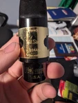 Selmer Alto Saxophone Student Mouthpiece And Bonade Ligature Open. Price: $60.00.