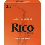 Pack Rico Alto Saxophone Reeds Strength 2.5 RJA1025 New. Price: $30.99.