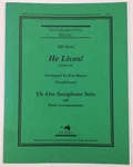 Lives Eb Alto Saxophone Solo With Piano Sheet Music Grade 2.5 Ken Bauer Brand. Price: $7.18.