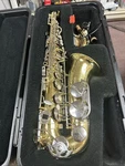 Nice Selmer AS300 Alto Saxophone With Hard Case And Mouthpiece Usa 1321665 Used. Price: $375.00.