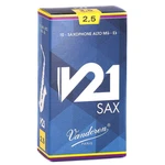 Vandoren SR8125 Alto Saxophone Reed 2-1/2 Strength New. Price: $47.00.