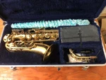 Vintage Conn Alto Saxophone Serial No: N181205 With Case And Mouthpieces Used. Price: $832.25.