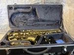 Simba Brass Alto Saxophone AS-100 (3308203) With Hard Case Used. Price: $249.99.