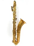 Vintage King Zephyr Baritone Saxophone Used. Price: $799.00.
