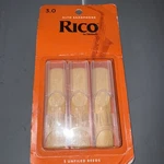 3-PACK Rico Alto Saxophone Reeds Strength 3.0 RJA0330 New. Price: $14.99.