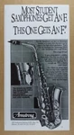 1986 Armstrong 3006A Alto Saxophone Vintage Print Ad Unspecified. Price: $9.99.