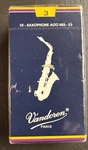Vandoren Alto Saxophone Reeds, Strength 3, Box Of 10 New. Price: $29.95.
