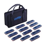East Top Blues Diatonic Harmonica Set Of 12, 10 Holes 20 Tones 008K Har... New. Price: $306.10.