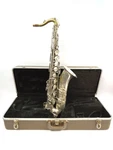 Vintage Bundy Ii By Selmer Tenor Saxophone Silver Plated Used. Price: $350.00.