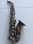 Conn New Wonder Curved Soprano Saxophone Silver Plated Used. Price: $2500.00.