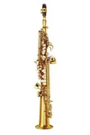 P. Mauriat Advanced Soprano Saxophone, 1-DETACHABLE Straight Neck, Gold Lacquer New. Price: $2249.00.