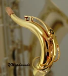 Yamaha's Retro (1979 YTS-62/YTS-480G) Gold Lacquer Tenor Saxophone Neck New. Price: $235.00.