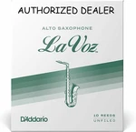 10 Pack La Voz Alto Saxophone Reeds Strength Medium Rico New. Price: $33.99.