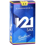 Vandoren V21 Alto Saxophone Reeds 2.5 New. Price: $48.50.