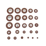 Mowind 26 Pieces Leather Pads Replacement For Alto Saxophone Silver,brown New. Price: $24.78.