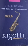 Rigotti Gold Jazz Cut Tenor Saxophone Reeds - 10 Per Box New. Price: $59.99.