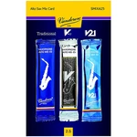 Vandoren Alto Saxophone Mix Card; Includes Each Traditional, V12 V21 2.5 New. Price: $20.50.