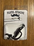Flute-stache Clip-on Mustache For By Brasstache New. Price: $11.99.