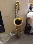 Vintage King Zephyr Baritone Saxophone Used. Price: $1000.00.