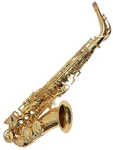 Antigua Saxophone Std Gl Tested Working Alto Lacquer Wind Instrument Used. Price: $902.11.