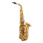 John Packer Deluxe Alto Saxophone - Gold Lacquer (JP045G) New. Price: $1145.00.