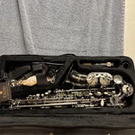 Mendini By Cecilio Alto Saxophone - Black Silver Lacquer Used. Price: $149.99.