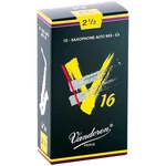 Vandoren Alto Sax V16 Reeds Strength 2.5 Box Of 10 New. Price: $39.00.