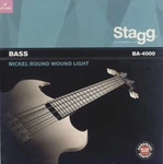 Stagg 4 String Bass Set/nickel Round Wound/light New. Price: $27.16.